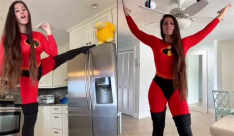 Video: Marie Temara, 2m Adult Content Creator, Poses Next to .
